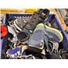 Image 3 : **USED** LOT OF +/-25 ASSORTED ADULT DOWNHILL SKI BOOTS