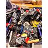 Image 1 : **USED** LOT OF +/-25 ASSORTED CHILDREN'S DOWNHILL SKI BOOTS