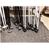 Image 4 : **USED** LOT OF 19 PAIRS OF SEVEN PEAKS & ROSSIGNOL ASSORTED SKI POLES