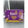 Image 3 : Rubicon Sparkling Passion Fruit 12x355ml Cans