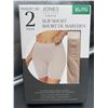 Image 2 : Jones New York Slip Short 2-Pack XL Multi