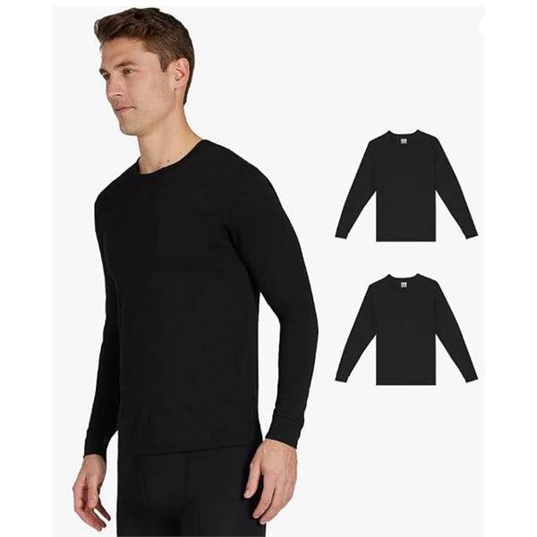 32 Degrees Heat 2PK Long Sleeve Crew Neck XL