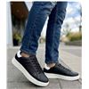 Image 1 : Aldo Black Leather Sneakers Size 9