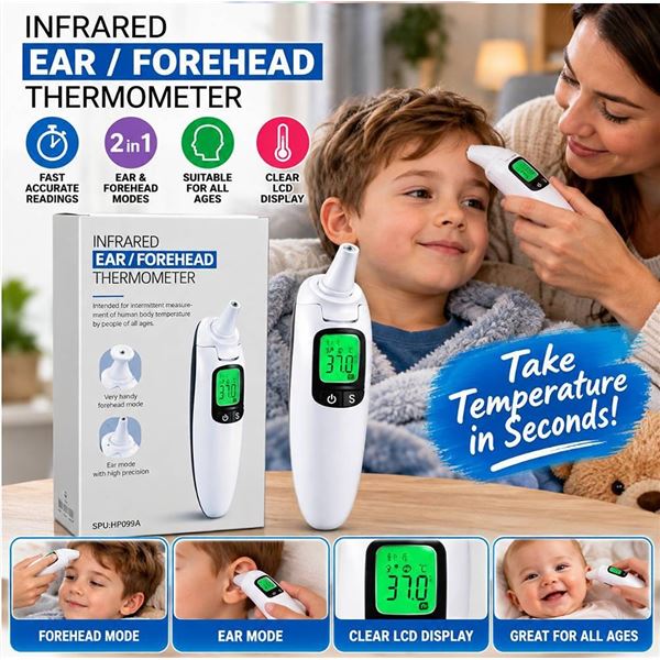 Infrared Ear Forehead Thermometer HP099A