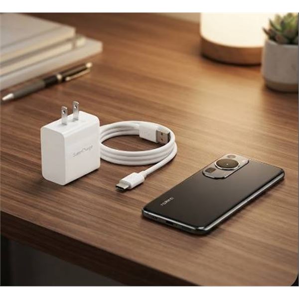 2 Huawei Supercharge V10 Power Adapter Sets