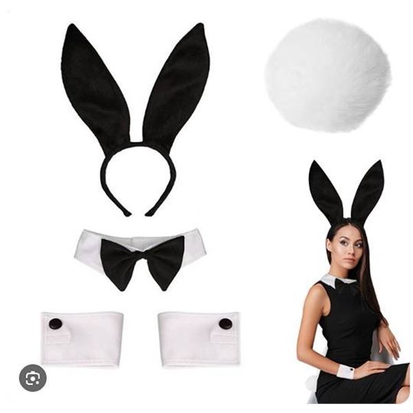 Tiny Chou Bunny Costume Accessories, 5pcs