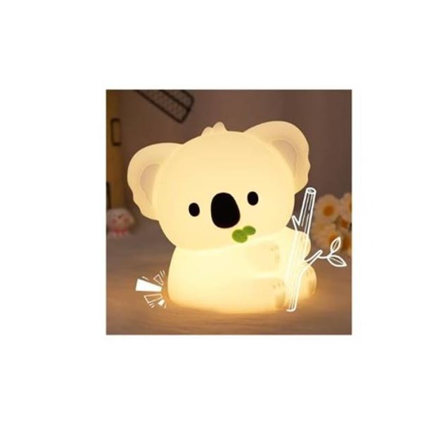 Koala Silicone Night Light, USB Rechargeable