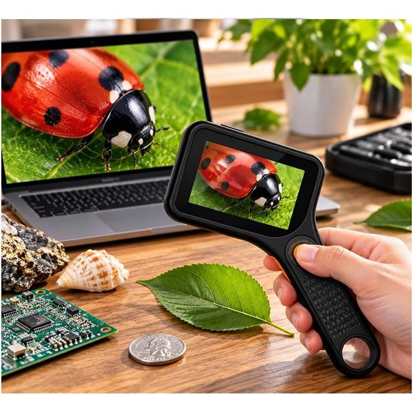 Handheld Digital Microscope 2MP 500X 3.0" IPS