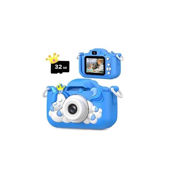 Kids Digital Camera Blue Ages 3-12 Boxed