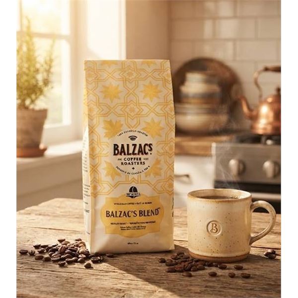 Balzac's Blend Whole Bean Coffee 12oz