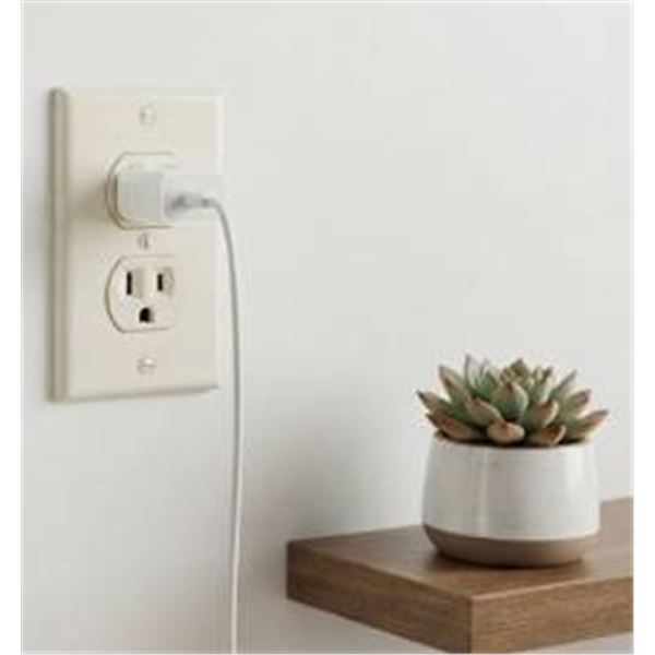 Valu+ 1-Gang Duplex Wallplate White 25-Pack