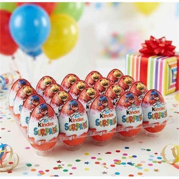Kinder Surprise Eggs Lot Of 24