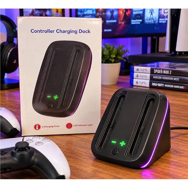 Switch Controller Charging Dock, Model N4S01