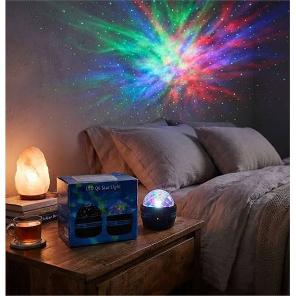 LED Q6 Star Light Projector USB RGB 3W