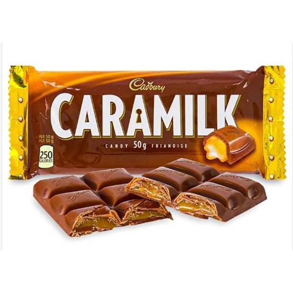 Cadbury Caramilk Candy Bars 12 x 50g
