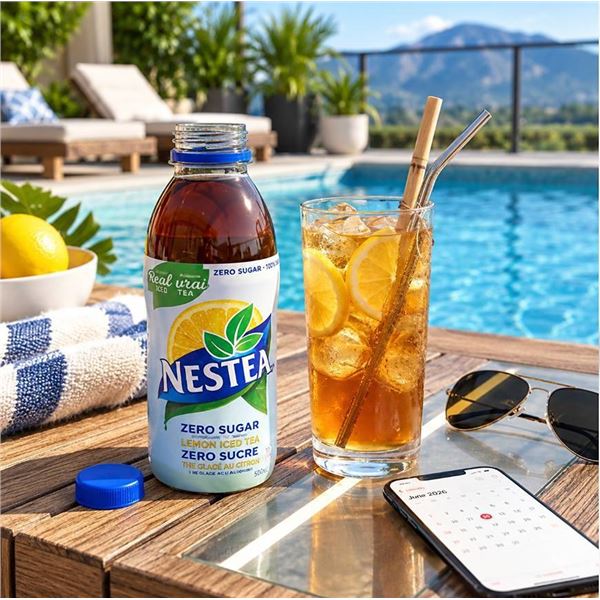 Nestea Lemon Iced Tea Zero Sugar 12x473mL