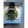 Image 4 : Edillas Digital Kids Watch, Black Green, Boxed