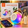 Image 1 : Portable Karaoke Machine D25 with Mic