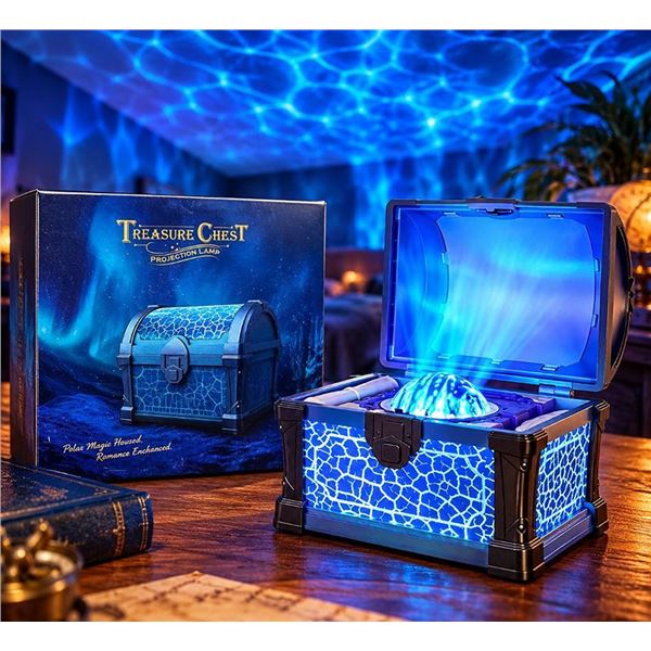 Treasure Chest Projection Lamp in Box