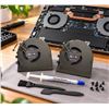 Image 1 : CPU GPU Cooling Fans For Spirit Blade 15 GTX