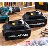 Image 1 : BuTure BL1830 8.0Ah Lithium-Ion Batteries, 2 Pack