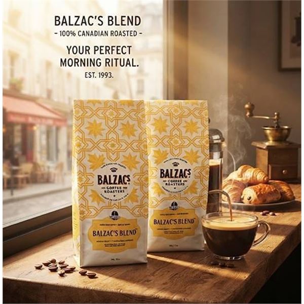 Balzac's Whole Bean Coffee Balzac's Blend 2x340g