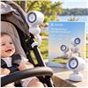 Image 1 : JisuLife Stroller Fan 4 Portable Clip-On Fan