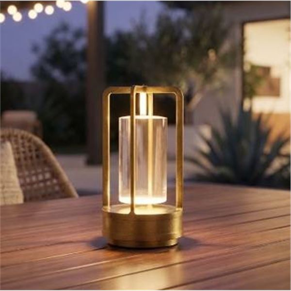 Candico Gold Touch LED Rechargeable Table Lamp
