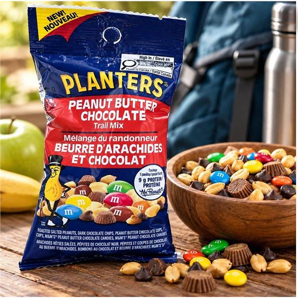 Planters Peanut Butter Chocolate Trail Mix 36x55g