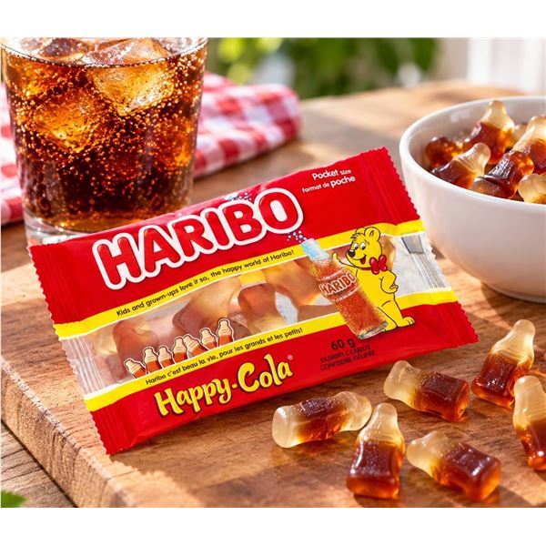 Haribo Happy Cola Gummy Candies 18x60g