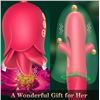Image 1 : XXX Licking Rose Personal Massager with 10 Modes