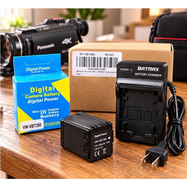 Batmax VW-VBT380 Battery Charger Set