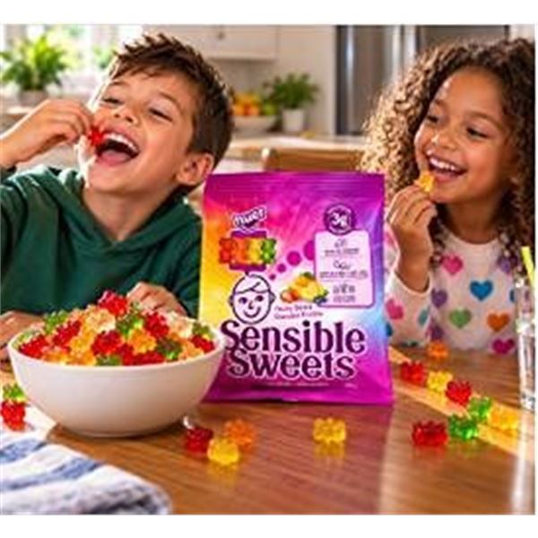 Huer Sensible Sweets Fruity Bears 12x50g