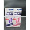 Image 2 : Children's Advil 230mL Grape Bubble Gum 2 Pack