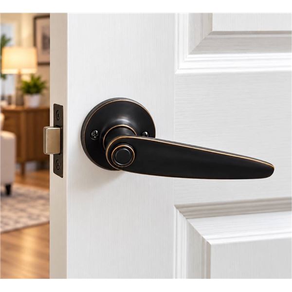 Taymor Seville Aged Bronze Privacy Lever Set