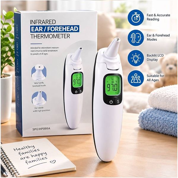 Infrared Ear Forehead Thermometer SPJ-IHP099A