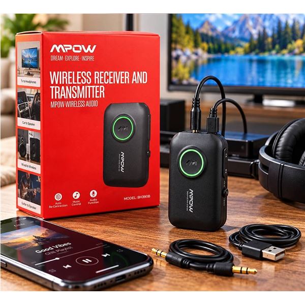 Mpow BH390B Wireless Audio Receiver Transmitter