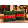 Image 1 : 2 Packs Artificial Pine Christmas Garland
