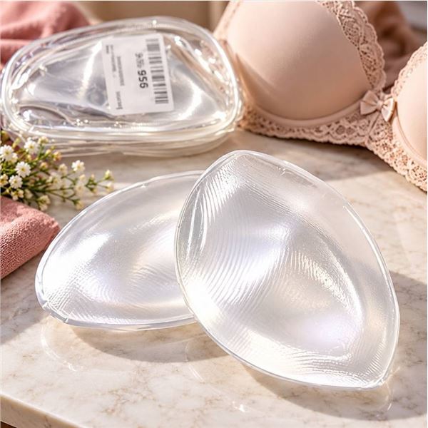 1 Pair of Silicone Gel Bra Breast Pad Inserts