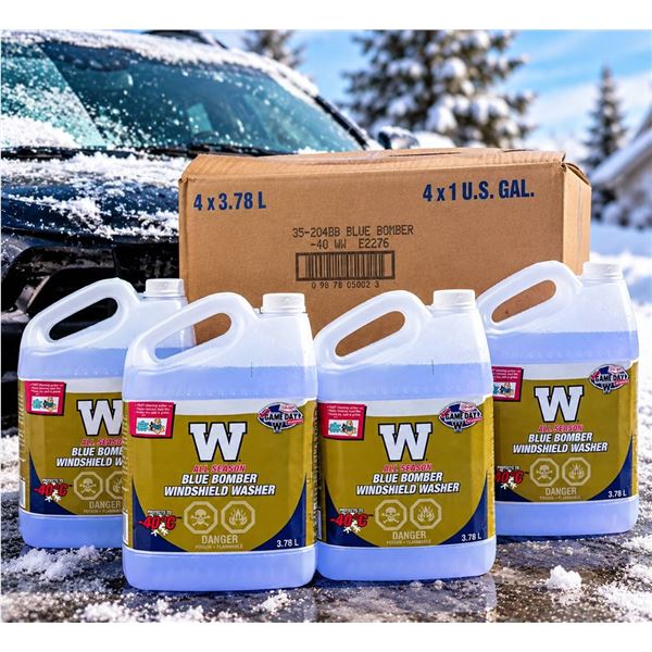 Blue Bomber Windshield Washer 4x3.78L