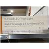 Image 3 : Landon & Co 5-Head LED Track Light White 47in
