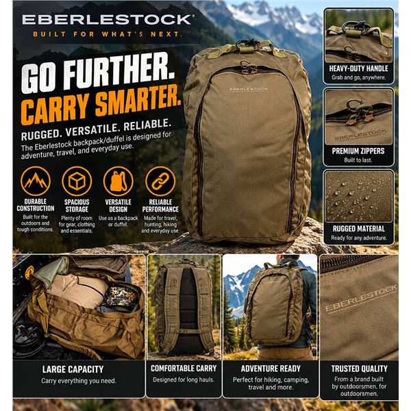 Eberlestock SuperSpike Duffel Coyote Brown