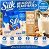 Image 1 : Silk Almond Vanilla 6x236mL Packs, 3 Units