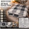 Image 1 : Berkshire EZ Touch Heated Throw Blanket