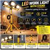 Image 1 : 21000LM LED Work Light With Tripod Stand