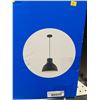 Image 5 : VALU+ 1-Light Pendant Black Finish Light