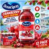 Image 1 : Ocean Spray Cranberry Juice 12 x 946ml