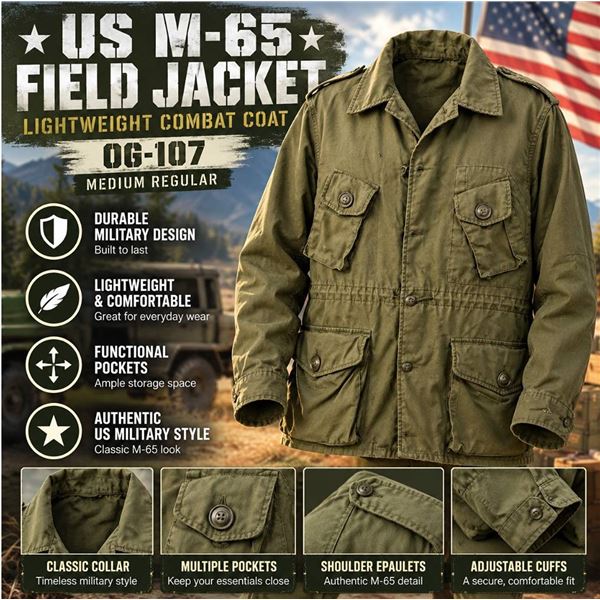 Coat Combat Lightweight MkII Olive Green