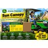 Image 1 : John Deere Sun Canopy For 100 Series Mowers