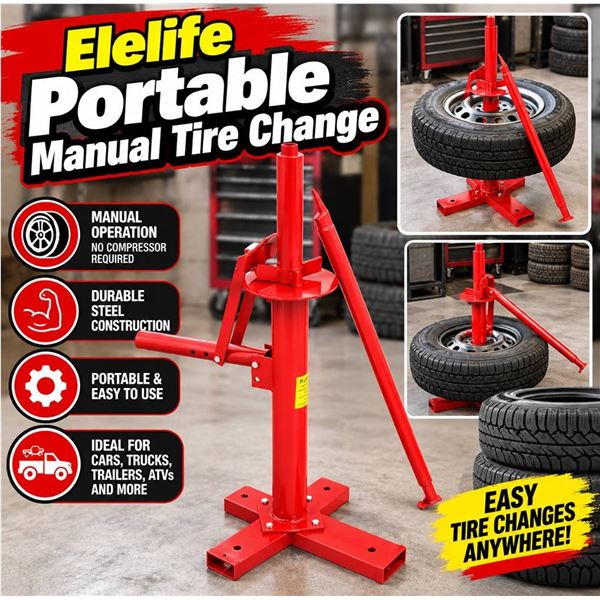 Elelife Portable Manual Tire Change